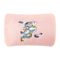 彩虹暖手宝热水袋充电暖手器国潮联名敦煌九色鹿礼盒可拆卸外套 粉色 胭脂粉【敦煌联名三档加热】