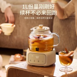康宁 1L 玻璃材质 多功能养生壶