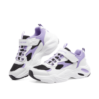 SKECHERS斯凯奇 魔术贴儿童板鞋