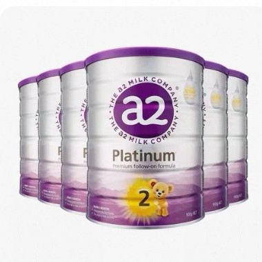 淘金币可用：a2 Platinum系列 婴儿奶粉 澳版 2段 900g*6罐