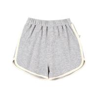 YOUGE幼歌 婴幼儿百搭华夫格休闲运动短裤女童撞色休闲时髦裤子潮