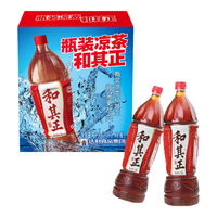 和其正 植物凉茶草本植物茶饮料大瓶家庭装1.5L*6瓶