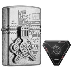 ZIPPO 防风煤油打火机 动能核力 单机礼盒