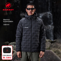 MAMMUT Sender IN 男士户外防泼水防风保暖连帽棉服