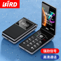波导 BIRD/波导F2-4G双屏经典大屏翻盖老人机官方旗舰店高清老人手机