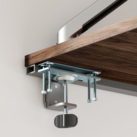 Brateck 显示器支架APE10电脑夹桌悬臂硅胶夹边安装辅助配件