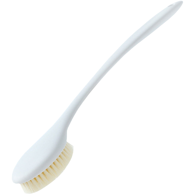 HOUYA 洗澡刷 长柄软毛沐浴澡刷 搓背搓澡去角质男女通用后背刷子