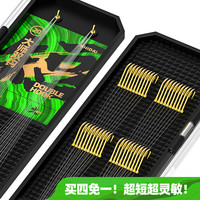 时代 垂钓东丽25cm鱼线进口细成品双钩钓鱼钩手工鲫鱼短子线双钩成品