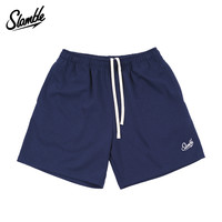 美式休闲毛圈五分短裤男女健身四分裤宽松休闲吸汗运动