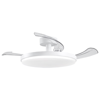 雷士 LED照明枕边风风扇灯吊扇灯卧室智控普瑞全光谱护眼1级能效光