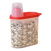 Citylong 禧天龙 H4067 储物盒 1.7L 16.7*17.3cm 3个