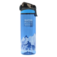 CHAHUA 茶花 A38006 运动水杯 480ml 薄荷绿