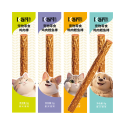 卡尔 猫咪狗狗零食磨牙营养棒 混合口味8支