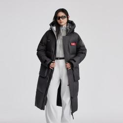 波司登 冬季情侣款长款户外运动加厚时尚防寒羽绒服