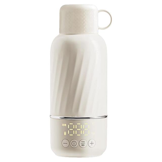 淘金币可用：新贝 无线便携式恒温水壶500ml赠储奶袋30个