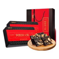 福東海 福东海 阿胶糕固元糕1000g(约100块) 东阿产女人即食糕膏送补品礼盒气血