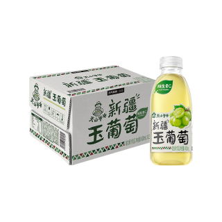 元气森林 天山爷爷新疆玉葡萄复合果汁饮品果汁饮料400ml*15瓶