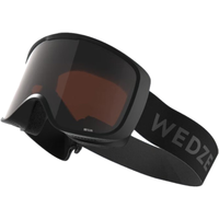 DECATHLON 迪卡侬 Wedze 中性滑雪镜 8789858 黑色 S