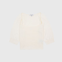 GUESS 女士U领短款毛针织衫 W2BR07Z2YM2