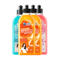 沫檬地板清洁剂 养护瓷砖清洗剂强力杀菌木地板大理石拖地液4瓶混合装 地板清洁剂500ml【4瓶混合装】