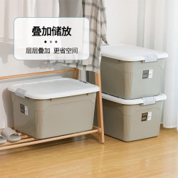 禧天龙 加厚 收纳箱  55升3个