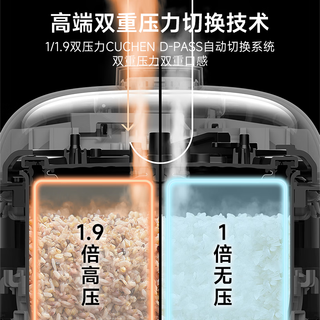  CUCHEN/酷晨 IH立体加热 电饭煲 双内胆