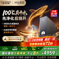 A.O.SMITH 佳尼特加热净水器厨下家用直饮净水机净饮机CDR2500S2高水效 真沸腾 蓝鲸净热一体2.0