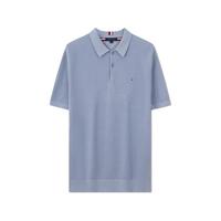 TOMMY HILFIGER 珠地棉肌理 休闲两粒扣 男士POLO衫