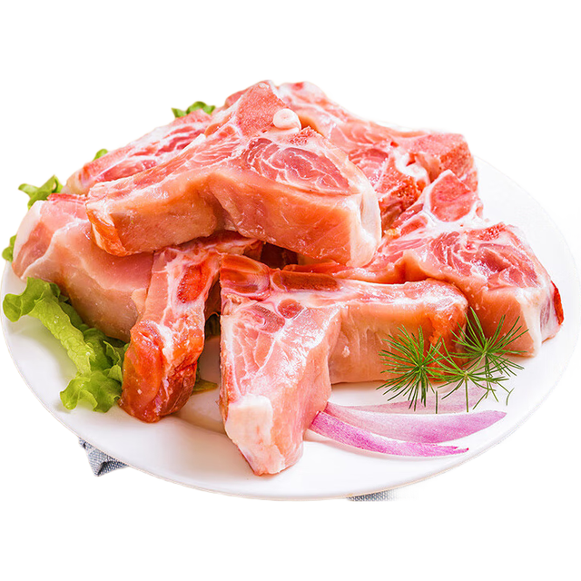 龙大 肉食龙大肉食 猪脊骨块2斤
