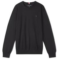 TOMMY HILFIGER 【柔软亲肤】Tommy Hilfiger25秋冬男女休闲纯色圆领打底针织毛衣