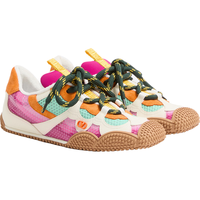 华伦天奴VALENTINO女士AMPHIBIA 运动鞋 玫红色 37.5
