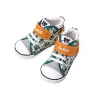 MIKIHOUSE学步鞋男女宝宝鞋小熊印花帆布稳步鞋春夏Double_B