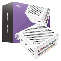 aigo 爱国者 星璨 EV1000 白金牌(92%)全模组化ATX电源 1000W 白色