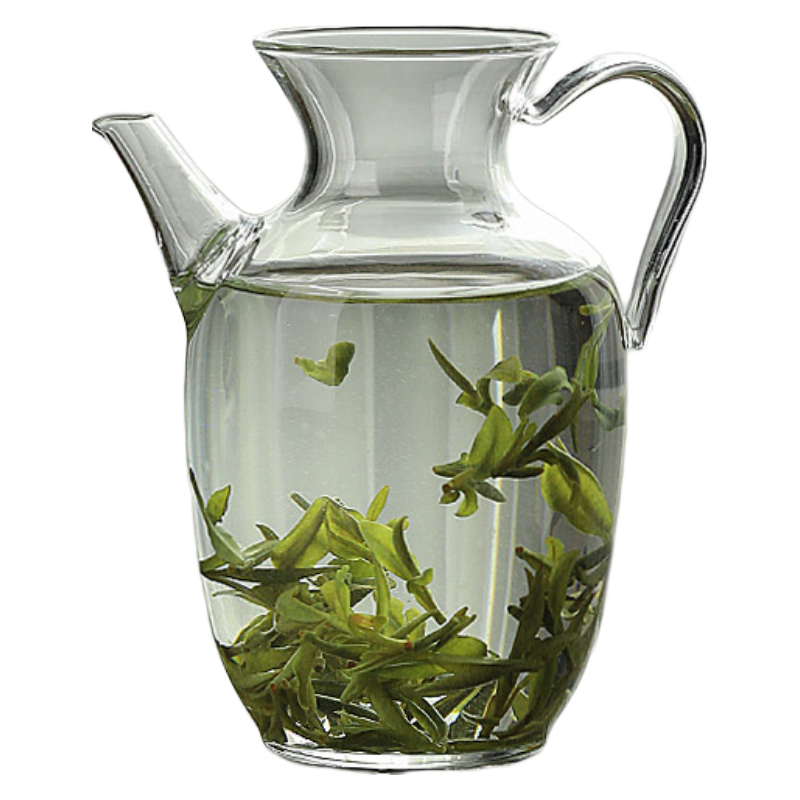 高茗（gaoming） 仿宋茶壶小早执壶耐热茶具泡绿茶器透明小号醒酒壶玻璃壶 小早壶300ml
