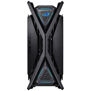 玩家国度() ROG 701创世神机箱/白色 2E/BTF背插 全塔铝合金X骨架支持EATX主板/双420水冷 OP A 创世神GR701白+大力神支架白