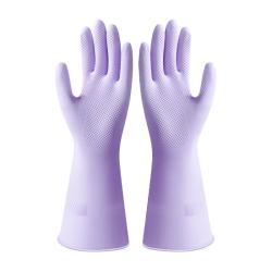 云蕾 乳胶手套3双装洗碗家务橡胶洗衣服胶皮厨房清洁刷碗手套加厚耐用