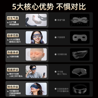 圣诞  未来健康 SKG眼部按摩仪器热敷缓解疲劳润眼仪黑眼圈眼部按摩器 E3一代
