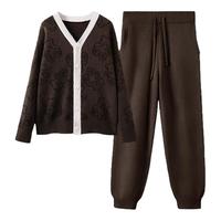 螃蟹秘密加厚春秋家居服男加绒冬季半边绒睡衣套装保暖