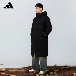 adidas 男款长款600蓬羽绒服 KC2165