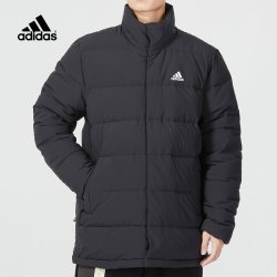 adidas 男款立领保暖羽绒服 HG8700
