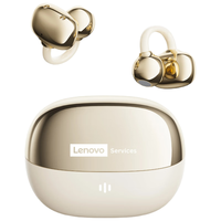 移动端、京东百亿补贴：联想 无线蓝牙耳机耳夹开放骨传导概念开放式不入耳运动跑步