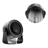 公牛桌面小风扇空气循环扇轻音小型电扇宿舍桌面办公室卧室USB迷你风扇2025年降温 4000mAh灰色【超长续航】五档循环风