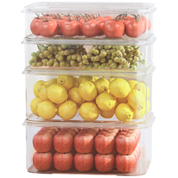 Citylong 禧天龙 H-40 保鲜盒 7.3L*2个+5.1L*2个 白色