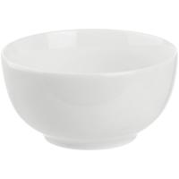 友来福 陶瓷碗白瓷中式小碗家用4.5英寸米饭碗喝汤碗面碗套装6只装