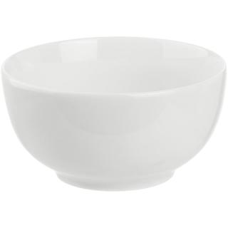友来福 陶瓷碗白瓷中式小碗家用4.5英寸米饭碗喝汤碗面碗套装6只装