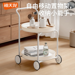 禧天龙 2层加粗碳钢小推车