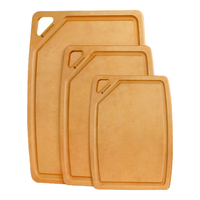 YUSOTAN抗菌松木纤维菜板 三件套砧板切菜板案板 三母同款松木纤维三件套【抗菌】