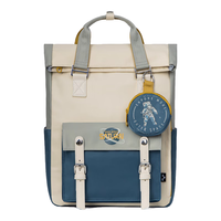 Mr.ace Homme星球系列 双肩包女休闲百搭电脑包背包书包男2195B星球蓝大号