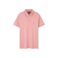 TOMMY HILFIGER 珠地网眼修身短袖POLO衫