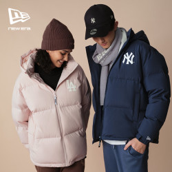 NEW ERA 可拆卸连帽羽绒服 14856159